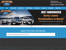 Tablet Screenshot of columbianaford.com